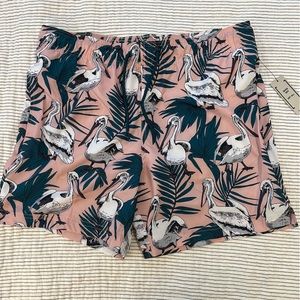 NWT NOBO Mens Swim Trunks large